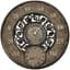 Headwinds 12" Clock Thermometer Vines — thumbnail 2 of 2