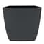 HC 12" Santa Fe Square Planter Black Sand — thumbnail 2 of 2