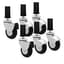 Fast Fit 6pc HD Caster Wheels (8/CS) — thumbnail 2 of 2