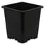 Gro Pro 9in x 9in x 10.5in Premium Square Pot Black (100/CS) — thumbnail 2 of 2