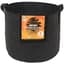Gro Pro 5gal Essential Grow Bag Round Fabric Pot w/ Handles Black (90/CS) — thumbnail 2 of 2