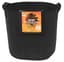 Gro Pro 7gal Essential Grow Bag Round Fabric Pot w/ Handles Black (84/CS) — thumbnail 2 of 2