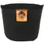 Gro Pro 20gal Essential Grow Bag Round Fabric Pot w/ Handles Black (42/CS) — thumbnail 2 of 2