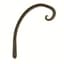 Hookery 8" Curved Hanger W/ Downturned Hook — thumbnail 2 of 2