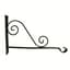 Hookery 18" Heavy Duty Forged Hanger With Scroll — thumbnail 2 of 2