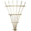 Heritage Wood 8' Fan Trellis — thumbnail 2 of 2