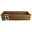 Heritage Wood Planter Box 8.5"x24" Stained Walnut — thumbnail 2 of 2