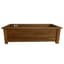 Heritage Wood Planter Box w/ Legs 12"x36"x11" Stained Walnut — thumbnail 2 of 2