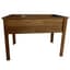 Heritage Wood Planter Box w/ Legs 18"x36"x28" Stained Walnut — thumbnail 2 of 2