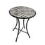 Innova Bella Blue Mosaic Table Steel Frame — thumbnail 2 of 2