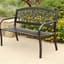 Innova Spring Leave Steel Bench Bronze — thumbnail 2 of 2