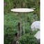 Innova Vintage Floral Birdbath Vintage White — thumbnail 2 of 2