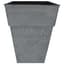 HC 13" Avino Square Planter Oxidized Black Listo — thumbnail 2 of 2