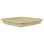 Michael Carr 15.7" Square Saucer Light Cream — thumbnail 2 of 2