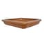 Michael Carr 11.8" Glazed Square Saucer Matte Honey — thumbnail 2 of 2