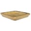Michael Carr 11.8" Glazed Square Saucer Yellow Cream — thumbnail 2 of 2