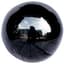 MCarr 12" Sphere Glossy Black — thumbnail 2 of 2