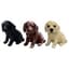 MCarr 6PC Sm Lab Puppies Mix 2 Of Each Color — thumbnail 2 of 2
