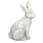 MCarr 14.2" Tall Rabbit Facing Right White — thumbnail 2 of 2
