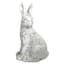 MCarr 14.2" Tall Rabbit Facing Left White — thumbnail 2 of 2