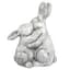 MCarr 13" Kissing Rabbits White — thumbnail 2 of 2
