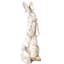 MCarr 19.3" Small Praying Rabbit Antique White — thumbnail 2 of 2