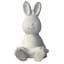 MCarr 9.3" Smiling Rabbit White — thumbnail 2 of 2