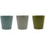 MCarr 24pc Mixed Ceramic Pots with Glossy Glaze Finish Green/Blue/Grey — thumbnail 2 of 2
