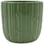 MCarr 6"x6"x5.5" Ceramic Pot with Glossy Glaze Finish Green — thumbnail 2 of 2