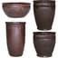 MCarr 26pc Glazed Mixed Planter Pallet Assortment Falling Brown — thumbnail 2 of 2