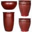 MCarr 26pc Glazed Mixed Planter Pallet Assortment Red Wine — thumbnail 2 of 2