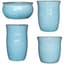 MCarr 26pc Glazed Hourglass Smooth Planter Pallet Assortment Milky Blue — thumbnail 2 of 2