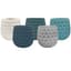 MCarr 12pc 6.1" Dimple Fat Bottom Planter Asst Mixed Colors — thumbnail 2 of 2