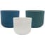 MCarr 8pc 7.1" Smooth Planter Asst Mixed Colors — thumbnail 2 of 2