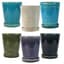 MCarr 18PC Tall Round Pot Set W/Sau Mix Colors — thumbnail 2 of 2