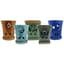 MCarr 6pc Tall Orchid Pot 3 Styles Mixed Assortment — thumbnail 2 of 2