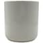 MCarr 5.31"x5.31"x5.51" Ceramic Pot with Glossy Glaze Finish Light Grey — thumbnail 2 of 2