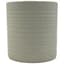 MCarr 5"x5"x5.5" Gloss Ceramic Pot Light Grey — thumbnail 2 of 2