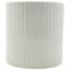 MCarr 6"x6"x6" Gloss Ceramic Pot White — thumbnail 2 of 2
