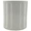 MCarr 6"x6"x6.14" Gloss Ribbed Ceramic Pot White — thumbnail 2 of 2