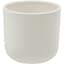 Mcarr 5"x5"X4.5" Ceramic Pot Glossy Glaze White Classic Smooth Look — thumbnail 2 of 2