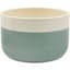 Mcarr 5"x5"x3" Ceramic Bowl Pot Glossy Glaze White and Green — thumbnail 2 of 2