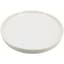 Mcarr 7.3"x7.3"x.79" Ceramic Saucer Glossy Glaze White — thumbnail 2 of 2