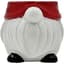 Mcarr 4.6"x4.7"x4" Ceramic Pot Glossy Glaze Santa Figure — thumbnail 2 of 2
