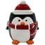 Mcarr 7.5"x7"X8.4" Ceramic Pot Glossy Glaze Penguin Figure — thumbnail 2 of 2