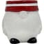 Mcarr 6"x5.6"x5.7" Ceramic Pot Glossy Glaze Santa with Red Hat and Black Shoes — thumbnail 2 of 2