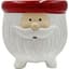Mcarr 5.9"x5.7"x5.6" Ceramic Pot Glossy Glaze Santa with Face — thumbnail 2 of 2