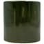 MCarr 5"x5"x5" Stoneware Pot with Reactive Finish Dark Green — thumbnail 2 of 2
