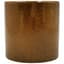 MCarr 5"x5"x5" Stoneware Pot with Reactive Finish Dark Yellow — thumbnail 2 of 2