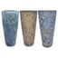 MCarr 15PC Tall Round Pltr Plt Mixed Colors — thumbnail 2 of 2